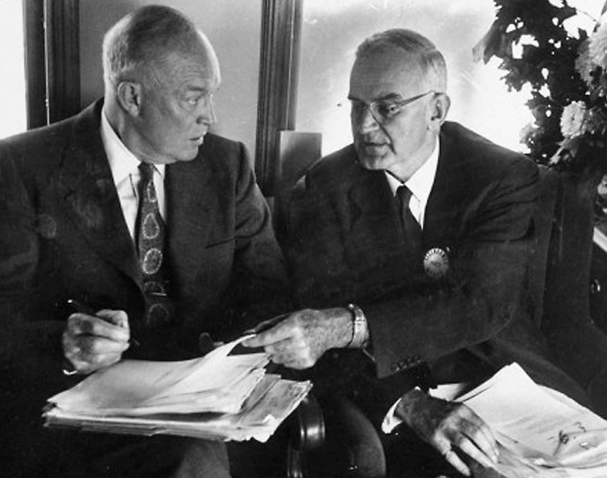 Dwight Eisenhower and Robert Cutler